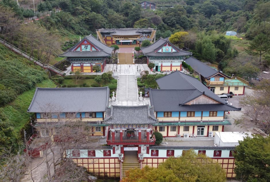 수암사_항공뷰