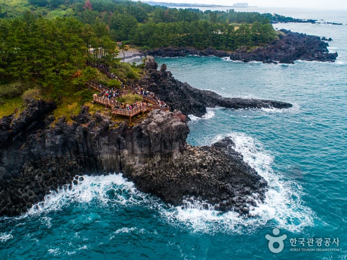 제주 중문 대포해안주상절리대