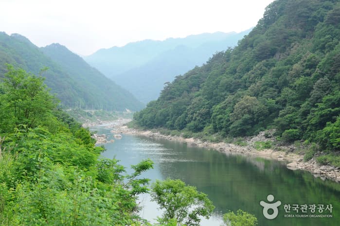 내린천계곡래프팅