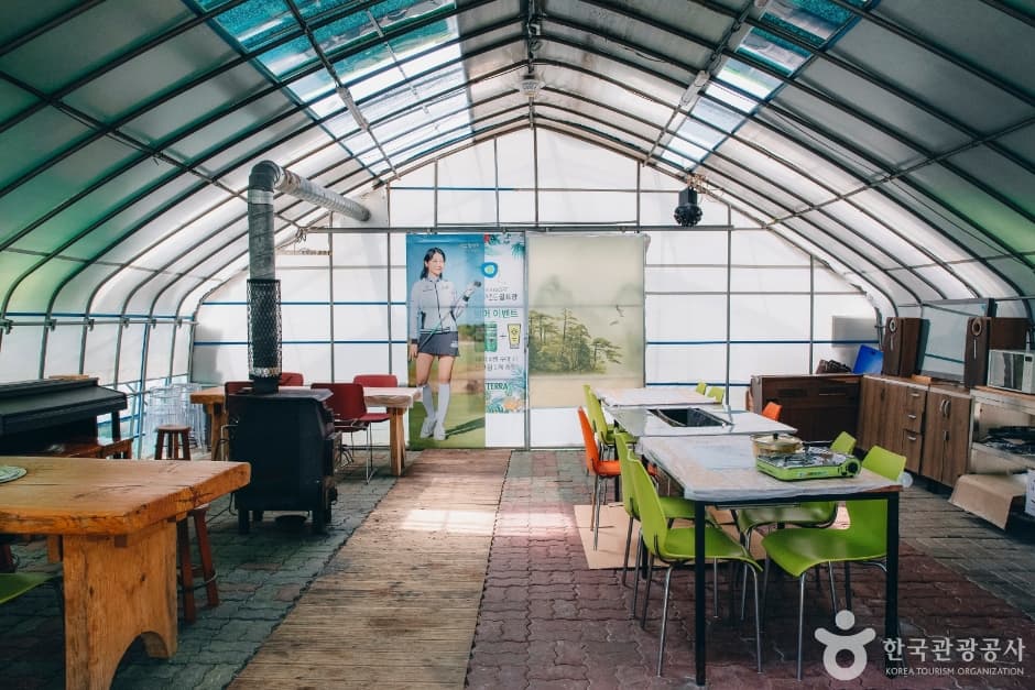태백산 한옥팬션_바베큐장