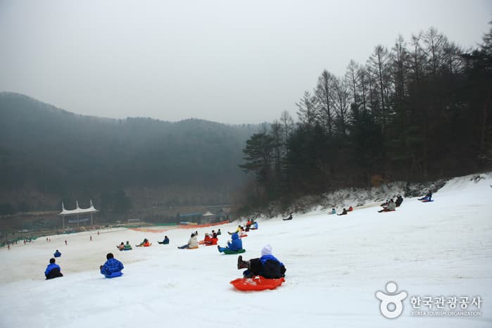 양평 한화리조트 눈썰매장_2