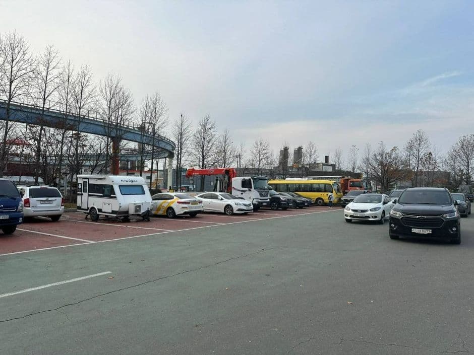 월미공원 월미전망대_제 1주차장 전경