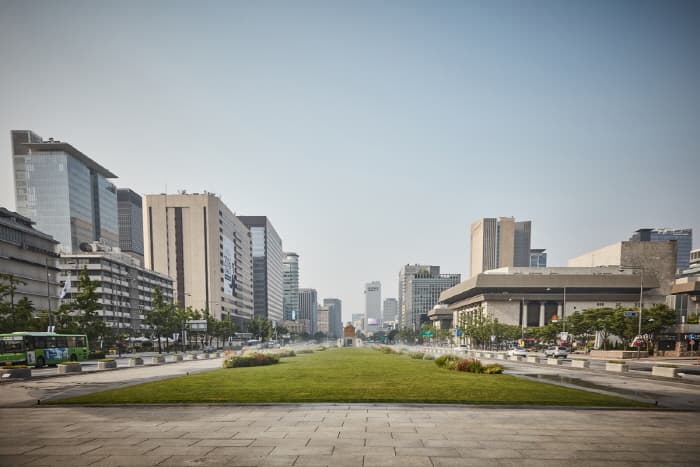 한국문화정보원_세종대왕동상 1