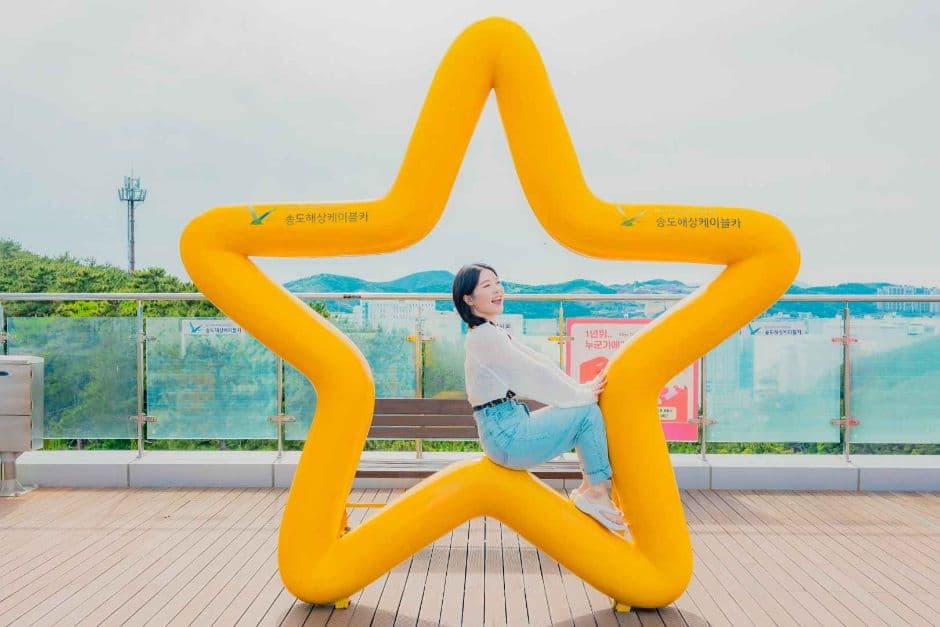송도해상케이블카_전망대 조형물_1