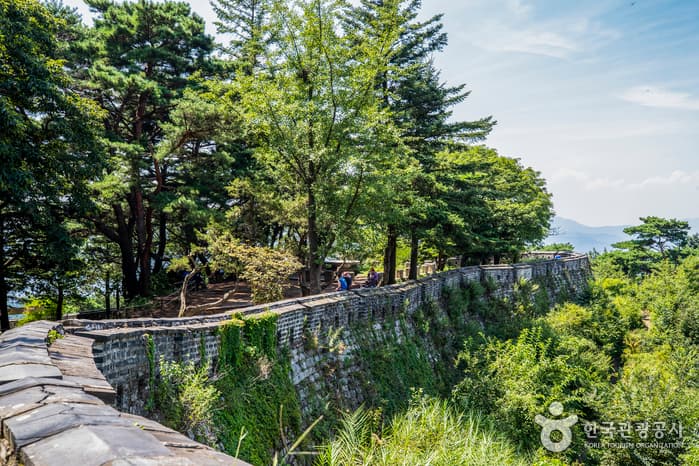 남한산성_돌담길1