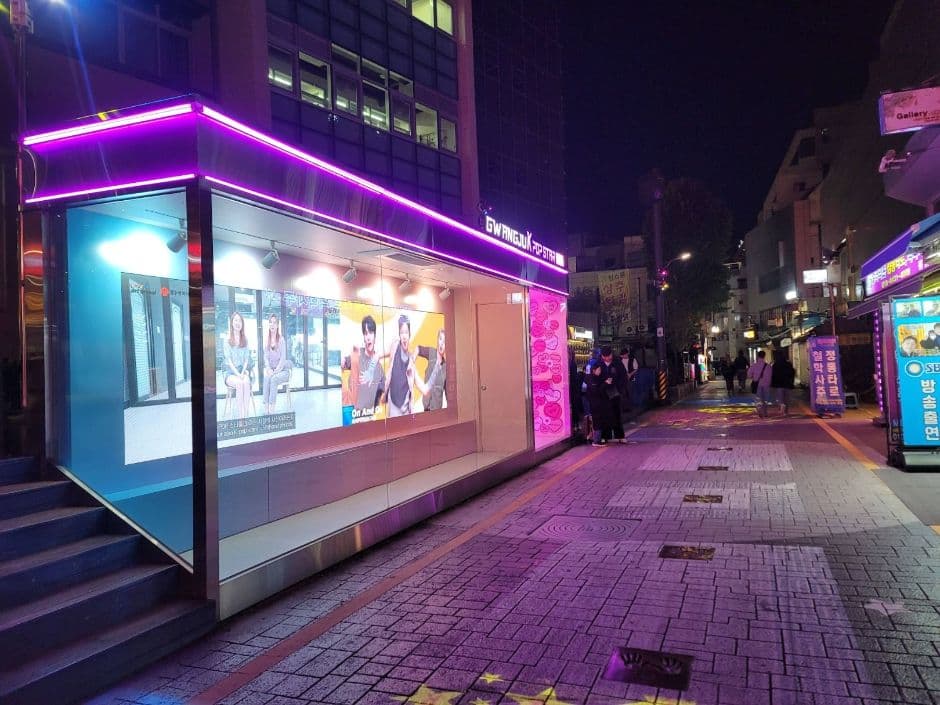 케이팝스타의거리_거리전경3(보도블럭,턱없음)