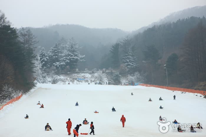 양평 한화리조트 눈썰매장_18