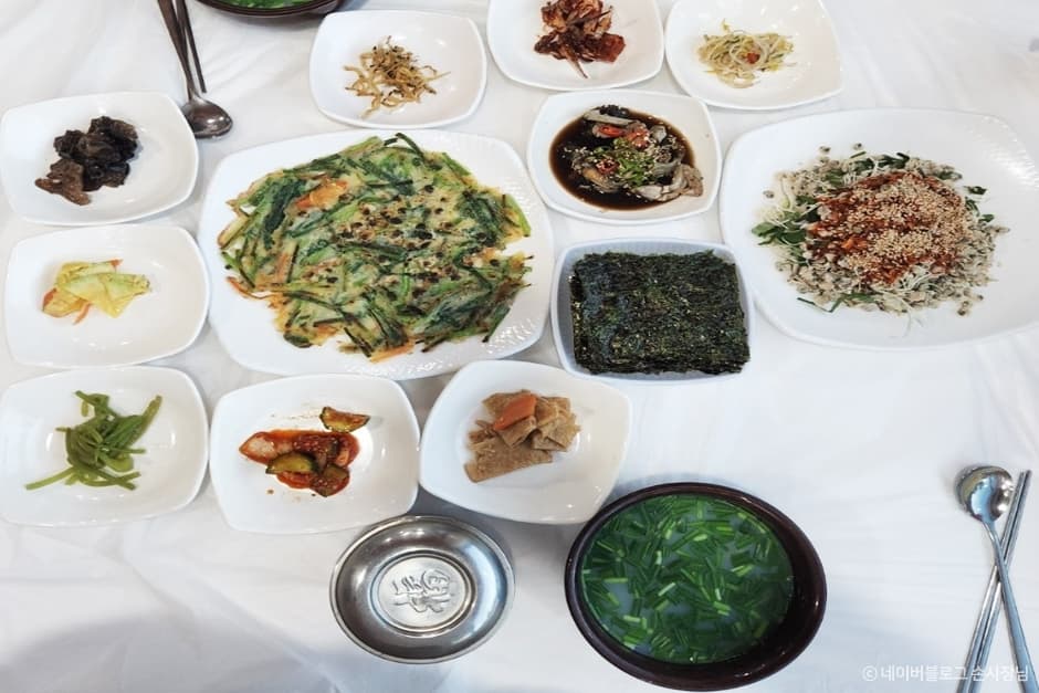 경상남도_하동군_황금재첩식당_음식_1