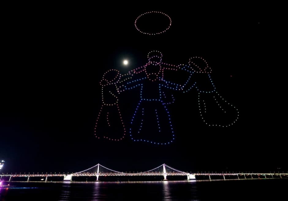 광안리 M(Marvelous) 드론 라이트쇼(4)