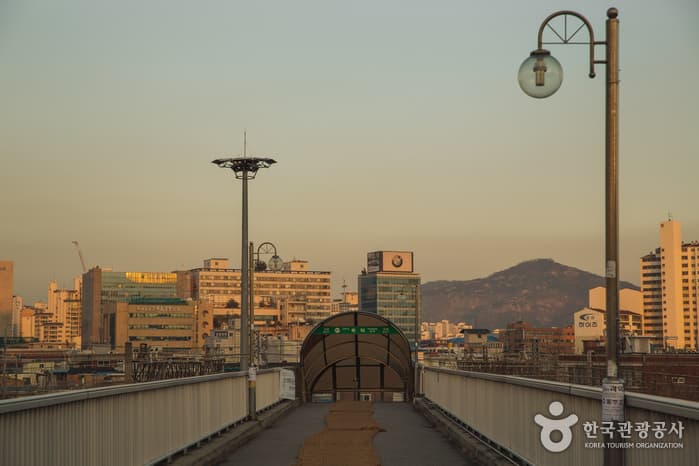 Yongdap Station Pedestrian Bridge (용답역 육교)