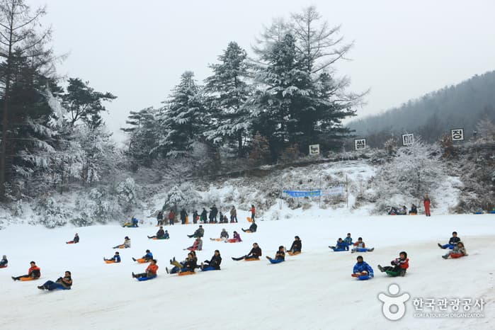 양평 한화리조트 눈썰매장_35