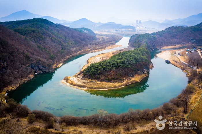 영월 한반도지형(선암마을)