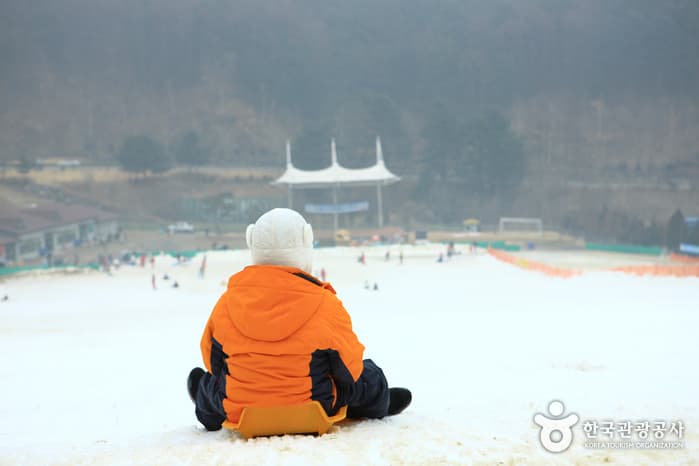 양평 한화리조트 눈썰매장_38