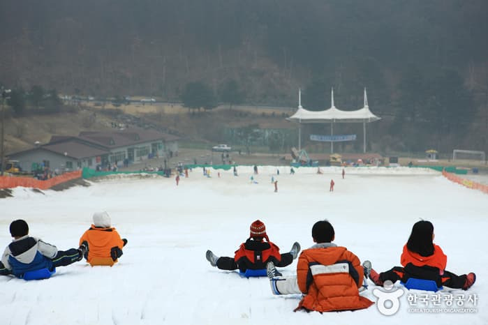 양평 한화리조트 눈썰매장_39