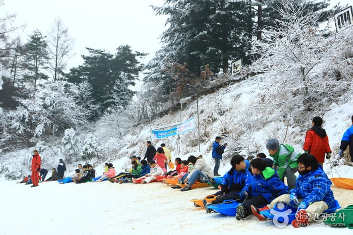 양평 한화리조트 눈썰매장_40